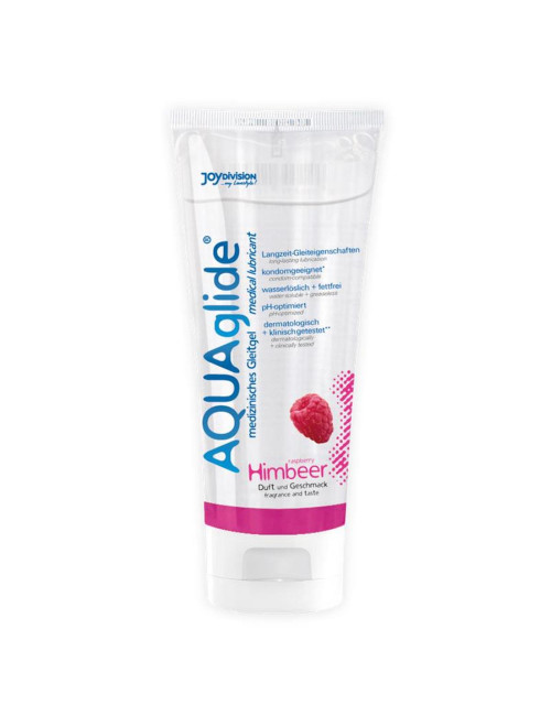 Żel AQUAglide Malinowy Afrodyzjak Smakowy 100 ml