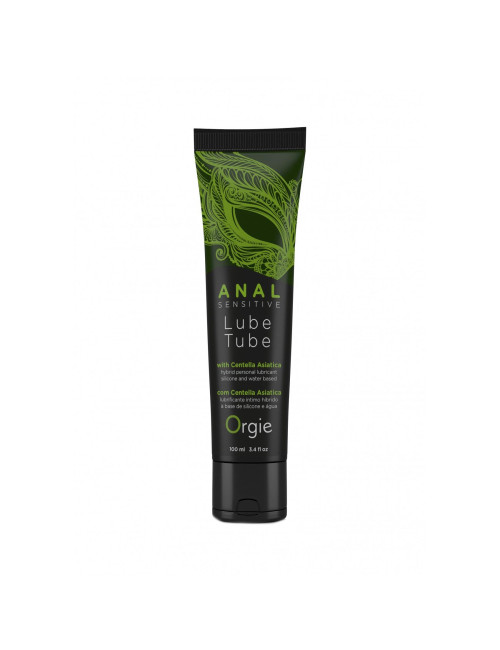 Analny Lube Tube – Hybrydowy żel lubrykant woda/silikon, Afrodyzjaki, bezpieczny dla ciała, 100 ml