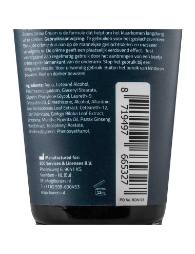 Boners - Delay Cream 100 ml