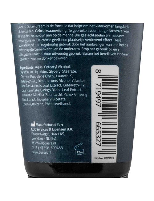 Boners Krem opóźniający 100 ml – Afrodyzjak dla mężczyzn