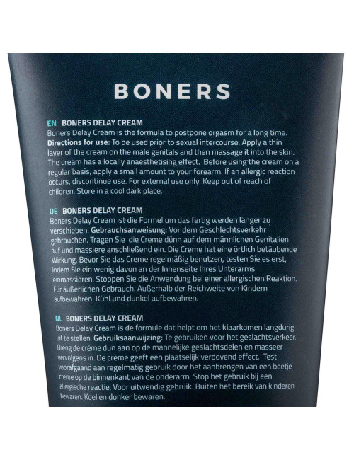 Boners Krem opóźniający 100 ml – Afrodyzjak dla mężczyzn