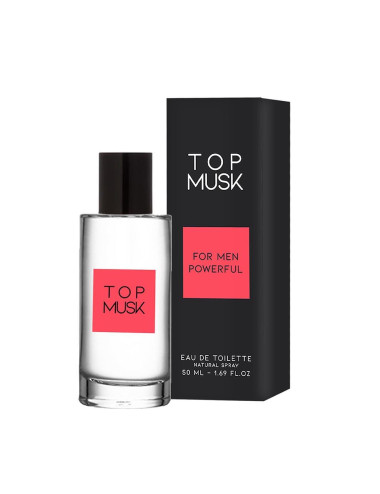 Feromony TOP Musk 50 ml – Afrodyzjak Męski z Piżmem, Naturalny zapach