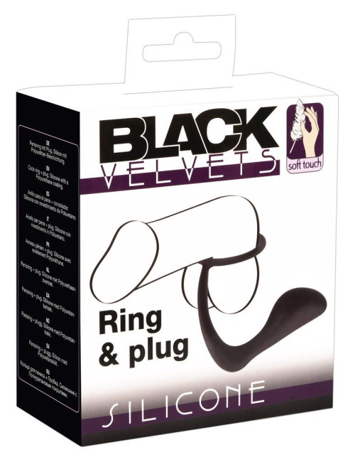 Black Velvets Ring & Plug