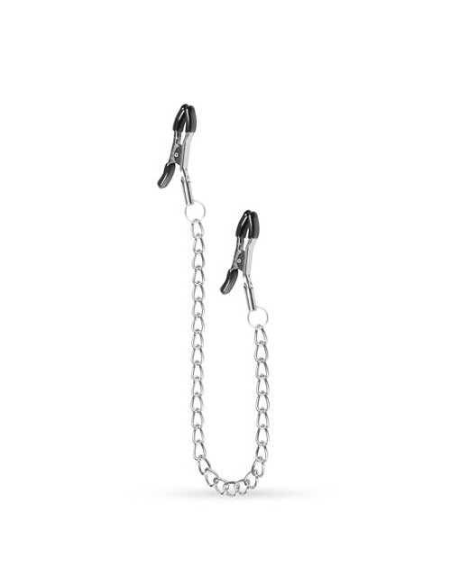 EasyToys Klipsy BDSM na Sutki i Łechtaczkę z Łańcuchem