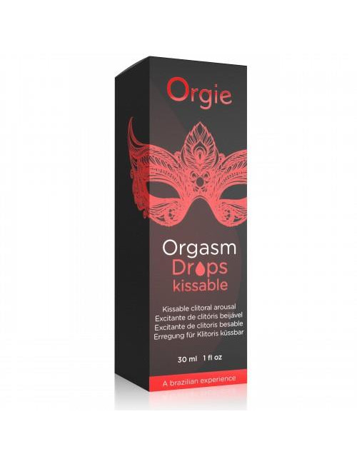 Żel Afrodyzjaki Kissable Drops – Żele Stymulujące 30 ml