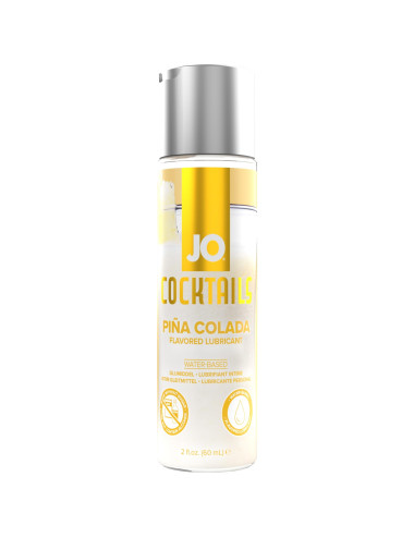 System JO H2O Cocktails Pina Colada 60 ml – Smakowe Lubrykant Wodny Afrodyzjaki Żele