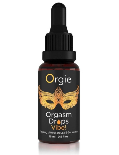 ORGIE Orgasm Drops Vibe Peach Flavor 15 ml