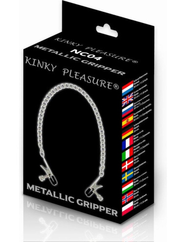 Kinky Pleasure - Mettalic Gripper Kinky Clamps