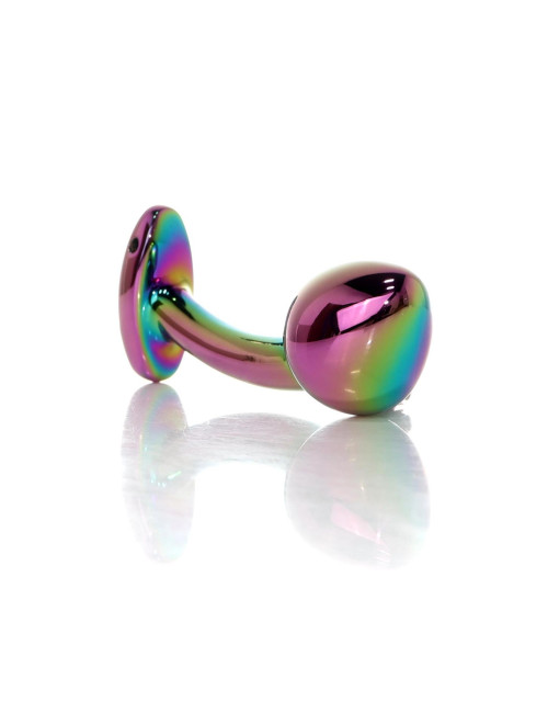 Plug-Jewellery Multicolour Curved PLUG-L Biżuteria Analna ze Stali Nierdzewnej, Zabawki Analne