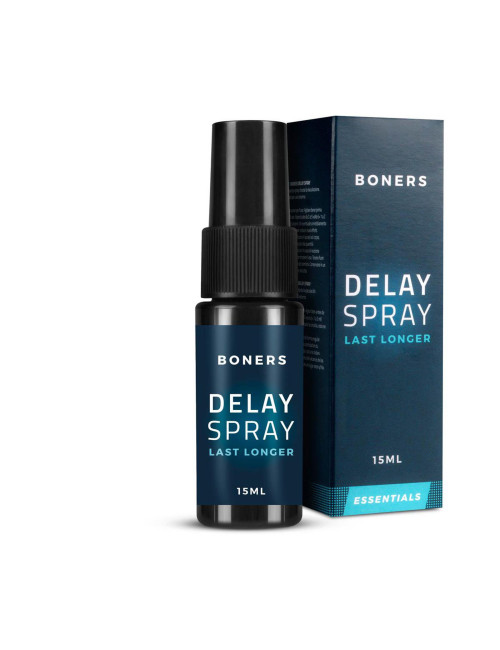 Boners Delay Spray 15 ml – Afrodyzjaki dla mężczyzn, opóźnienie wytrysku