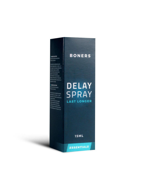 Boners Delay Spray 15 ml – Afrodyzjaki dla mężczyzn, opóźnienie wytrysku