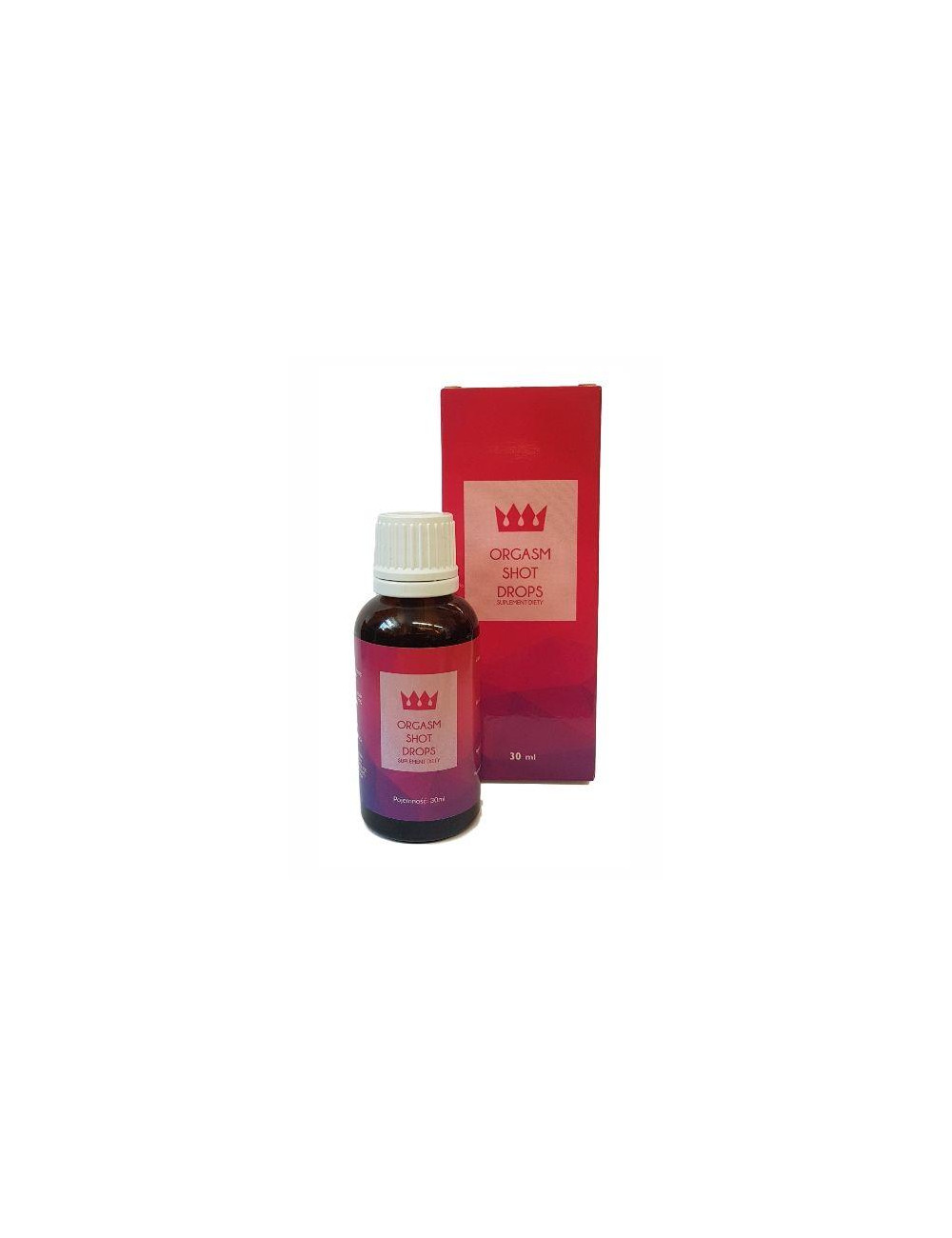Orgasm Shot Drops - Afrodyzjak w kroplach dla kobiet 30ml