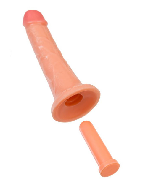 RealStick CALIBER 18/3 - realistyczne dildo z przyssawką, 18 cm, 3 cm | Zabawki / Wibratory / Realistyczne