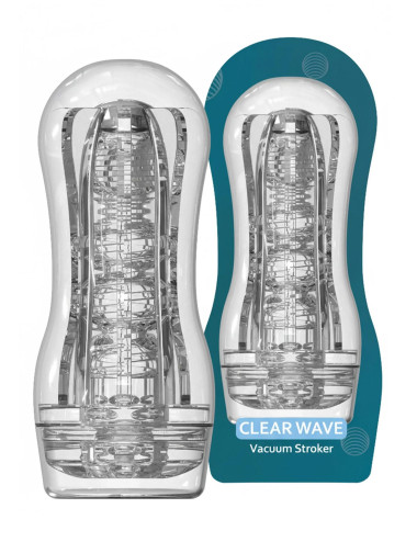 Clear Wave Vacuum Stroker