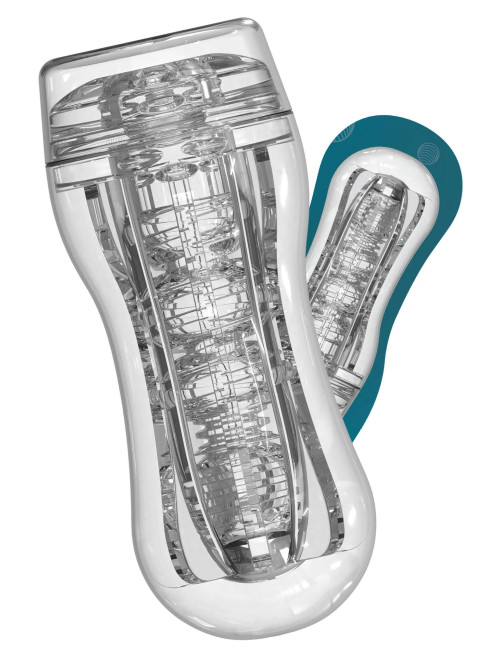 ToyJoy Clear Wave Vacuum Stroker - Przejrzysty Masturbator Próżniowy