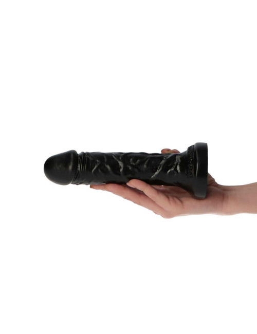 Toyz4lovers Dildo Cyber Skóra Camillo Black 16,5 cm