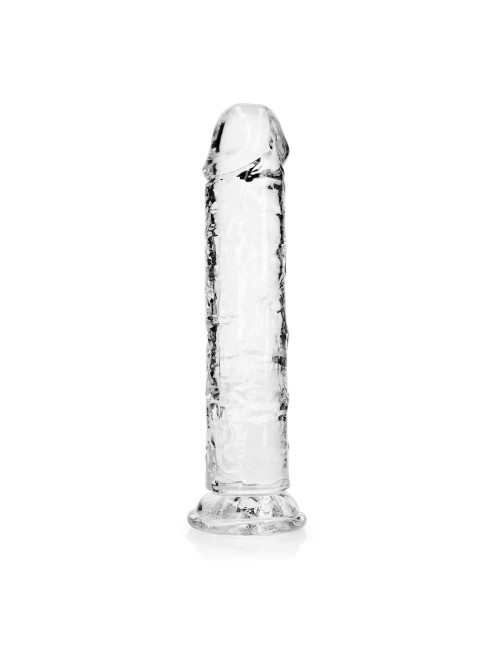 RealRock Przezroczyste Dildo Żelowe Crystal Clear 20 cm