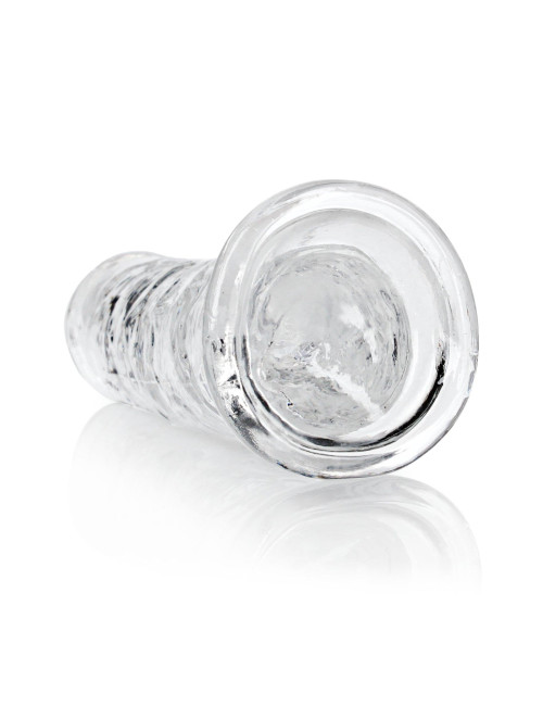 RealRock Przezroczyste Dildo Żelowe Crystal Clear 20 cm