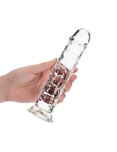 Straight Realistic Dildo with Suction Cup - 8'' / 20