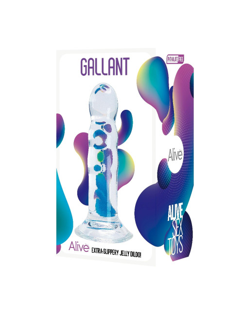 Alive Dildo Żelowe Gallant Jelly S03