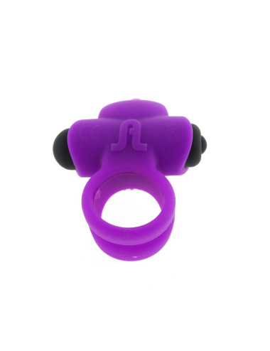 Pierścień-Wibrator - Bullet Lastic Ring.Func:1.Medical Silicon. Violet