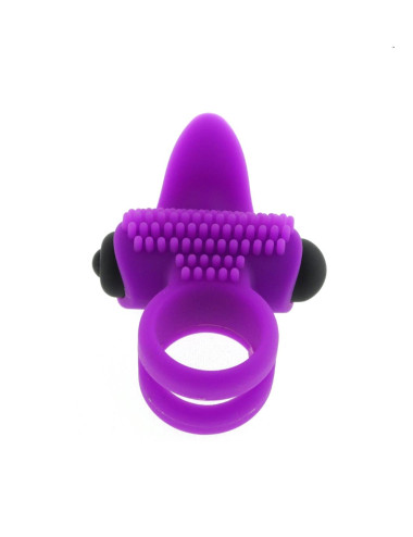 Pierścień-Wibrator - Bullet Lastic Ring.Func:1.Medical Silicon. Violet
