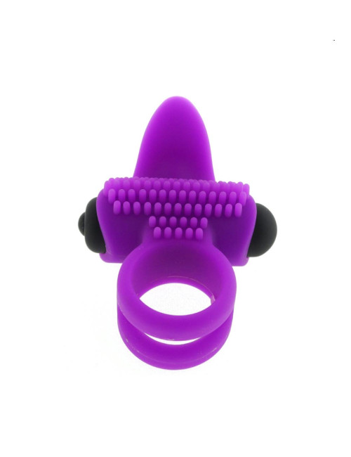 Pierścień-Wibrator - Bullet Lastic Ring.Func:1.Medical Silicon. Violet