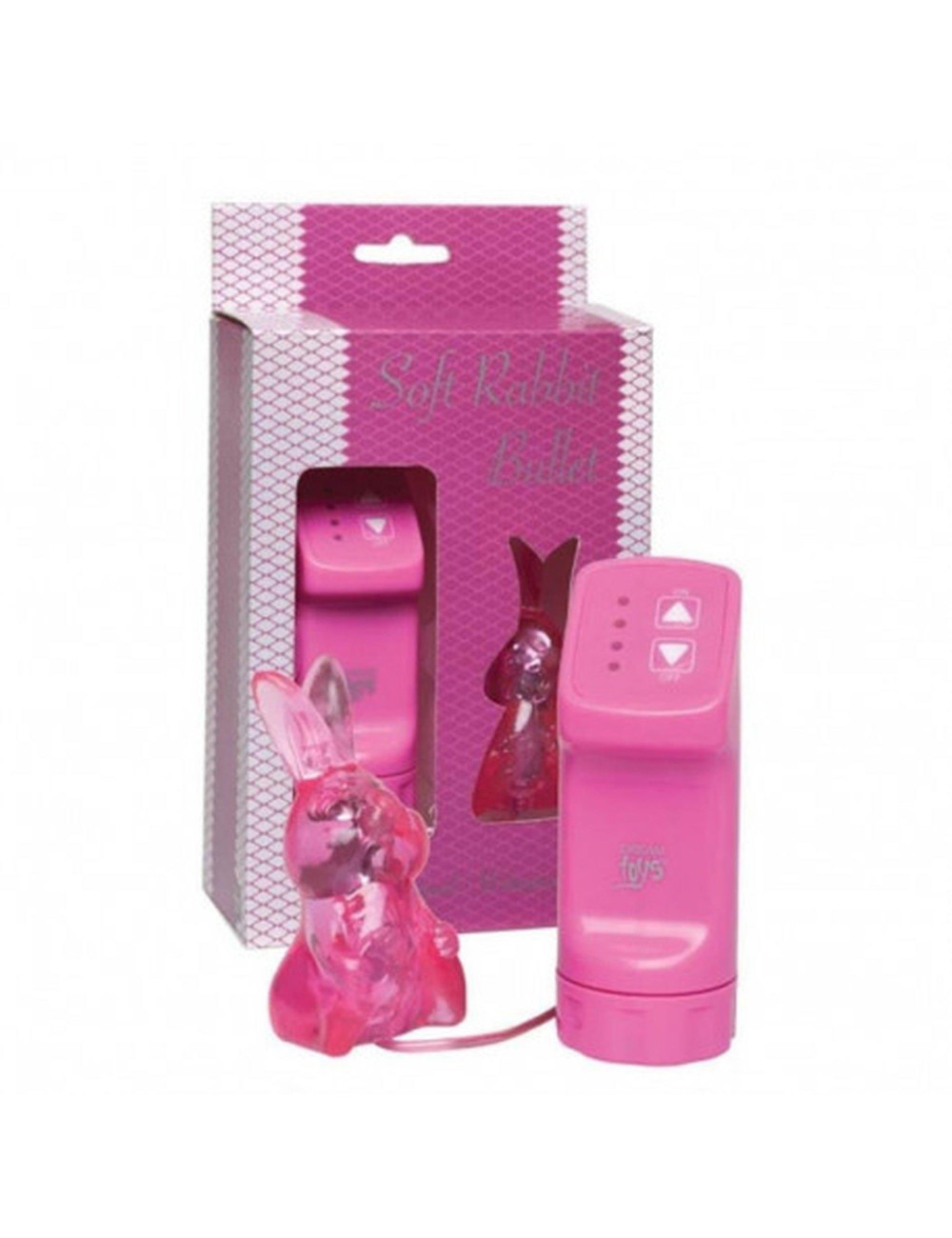 xSoft Rabbit Bullet Pink - Mini Wibrator Silikonowy, Wodoodporny, Kompaktowy