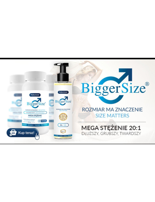 Medica Żel Bigger Size 50 ml - Żel Powiększający dla Mężczyzn