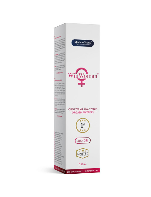 Medica WinWoman Żel dla Kobiet 150 ml - Stymulujący i Nawilżający