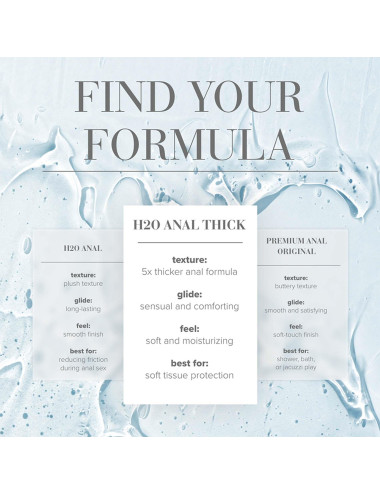 System JO - H2O Anal Thick Lubricant - 60 ml