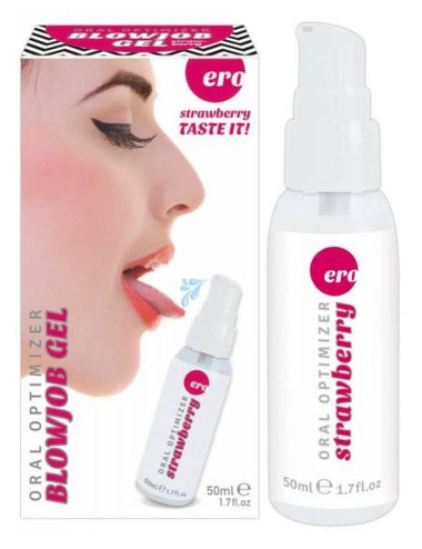 Żel Afrodyzjak Stymulujący Truskawkowy HOT - Oral Optimizer 50 ml