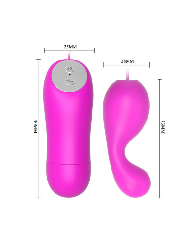 BAILE- Mini love eggs, 12 vibration functions