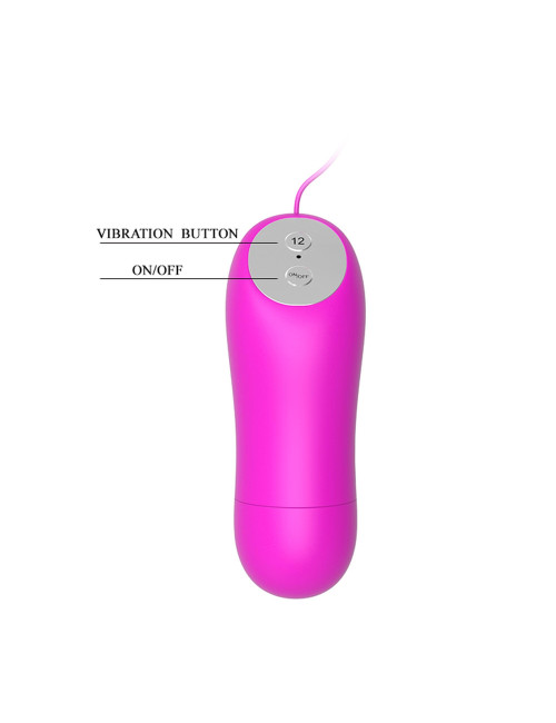 BAILE- Mini love eggs, 12 vibration functions