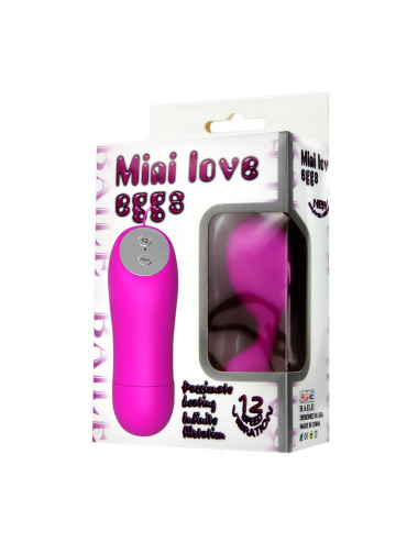 BAILE- Mini love eggs, 12 vibration functions