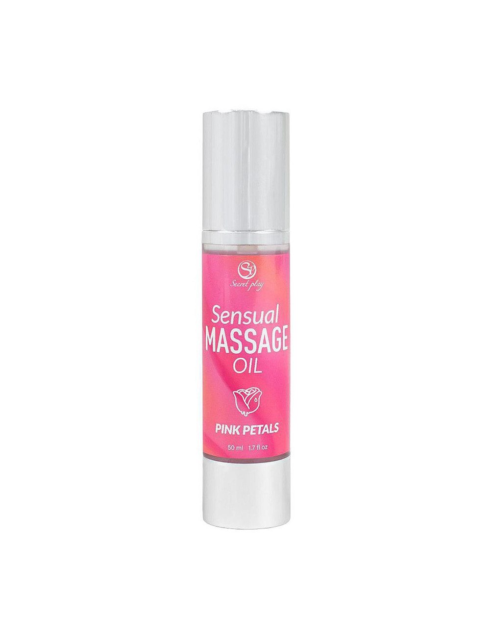 Secret Play Pink Petals Massage Oil - kwiatowy olejek do masażu