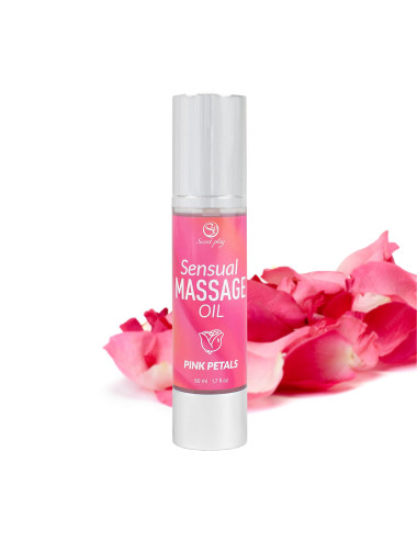 PINK PETALS MASSAGE OIL