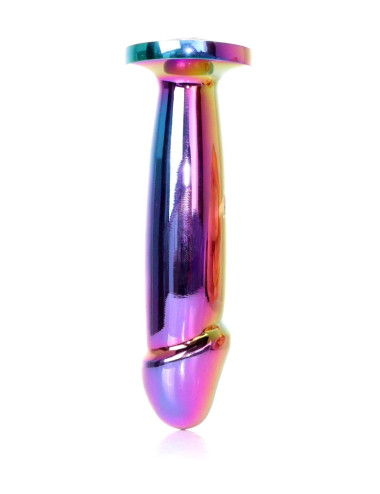 Plug-Jewellery Multicolour Penis PLUG- Clear M