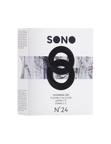 No.24 - Cockring Set - Black