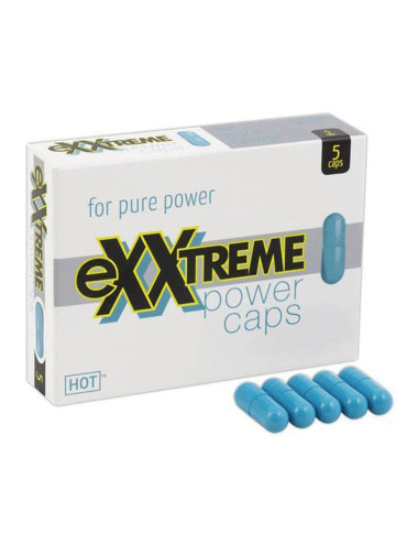 eXXtreme Power Caps - Afrodyzjaki dla mężczyzn - Erekcja, 1x5 szt.