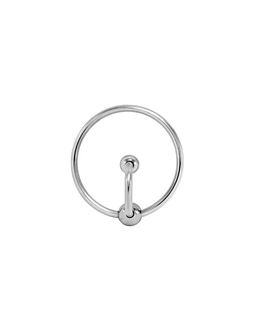 LOCKED END TORC 40 MM T2 - Pierścień na żołądź bez wibracji ze stali nierdzewnej
