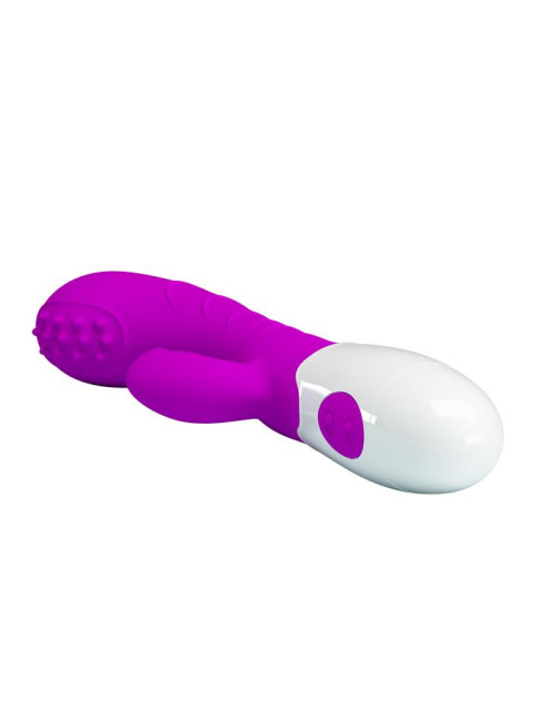 Pretty Love Bruno - Wibrator silikonowy Punkt G, 7 funkcji, 20 cm, bezpieczny dla ciała