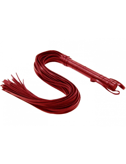 Flogger Long Leather PU - BDSM Bicze i Piórka
