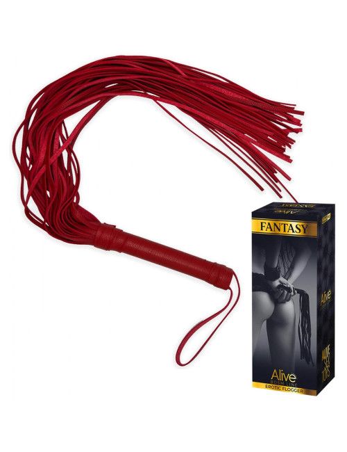 Flogger Long Leather PU - BDSM Bicze i Piórka