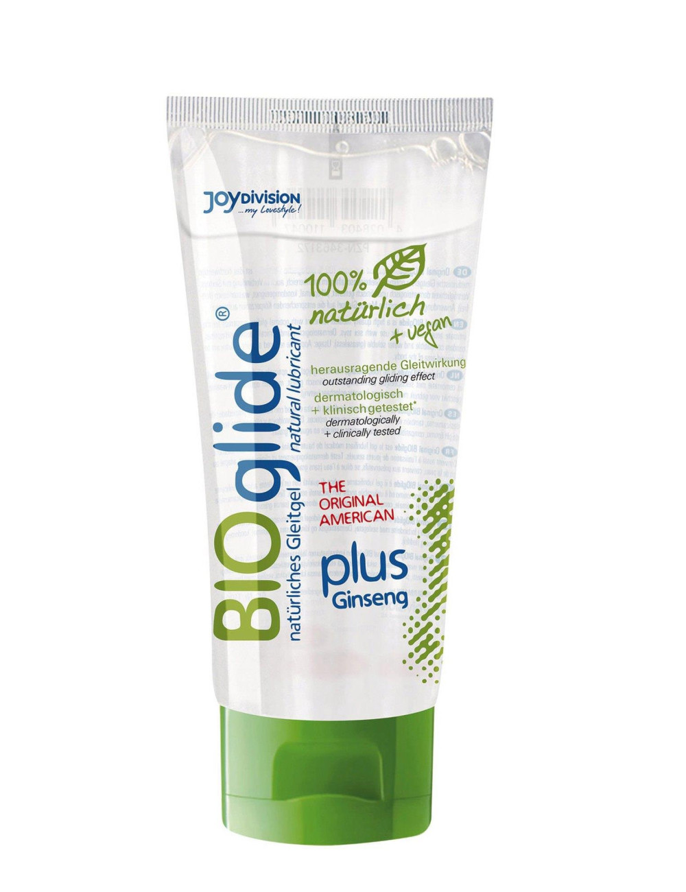 BIOglide Plus Żel Afrodyzjak na bazie wody z żeń-szeniem, wegański, 100 ml