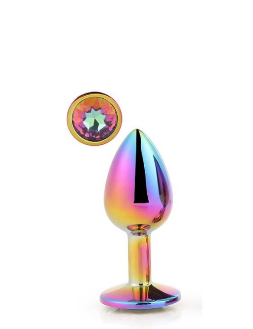 Dream Toys Gleaming Love Kolorowy Korek Analny Medium