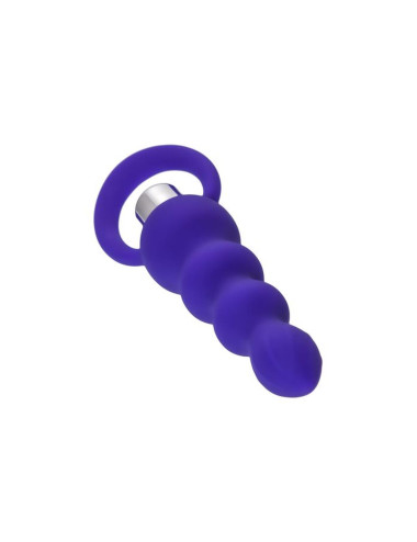 ToDo by Toyfa Anal plug Twisty, silicone, purple, 14 cm, O 3.2 cm
