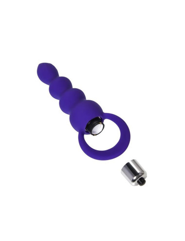 ToDo by Toyfa Anal plug Twisty, silicone, purple, 14 cm, O 3.2 cm