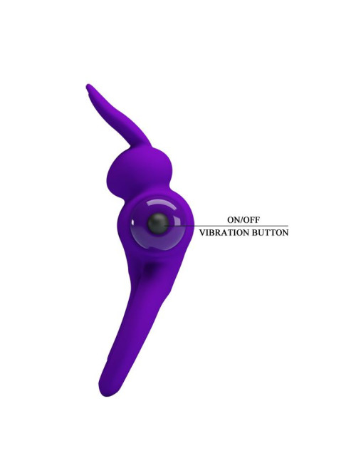 Pretty Love Vibrant Penis Ring III - Wibrujący pierścień 10 funkcji