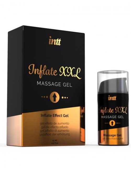 Żel-INFLATE XXL 15 ml – Afrodyzjakowy żel stymulujący, powiększający penis, smak cynamonu